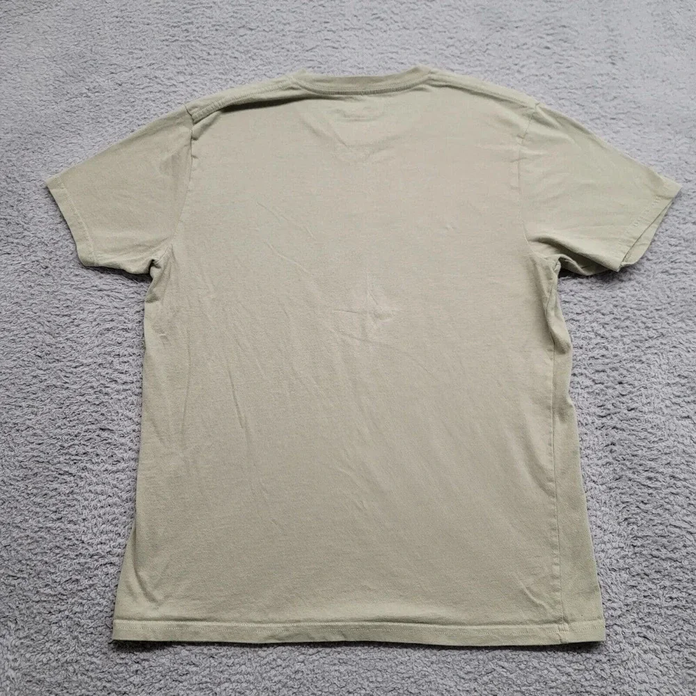 Levi's Shirt Mens Large Green Desert Plains‎ Graphic Outdoors Casual Spellout